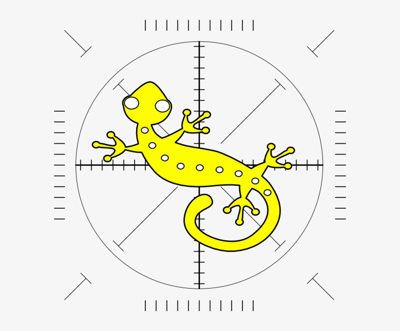 Lizard Art - Gecko Clip Art, transparent png download