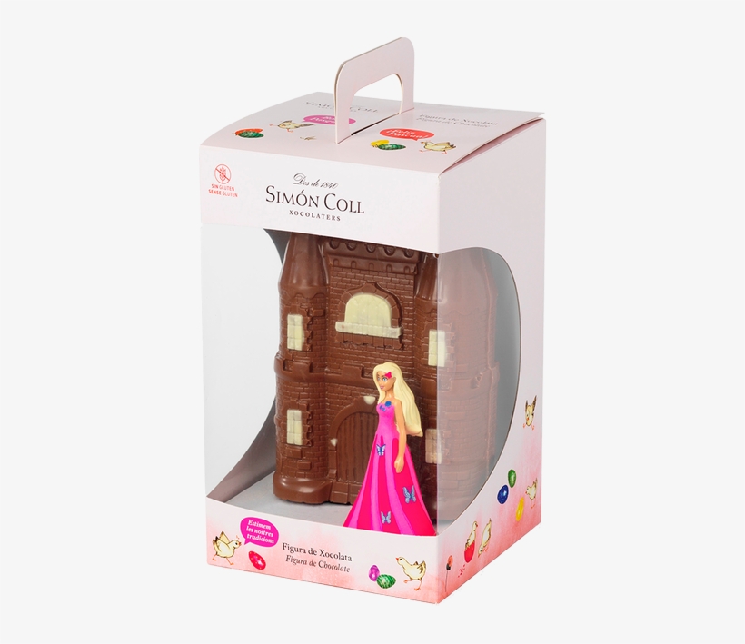 Milk Chocolate Castle Box 300g - Figurine, transparent png download