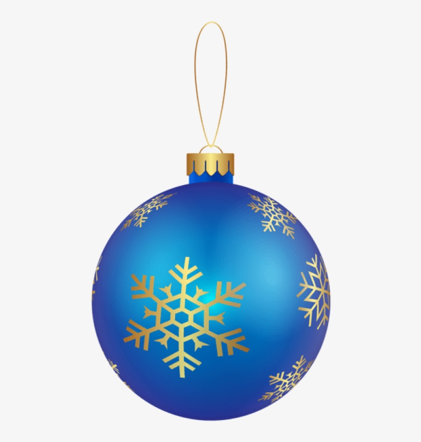 Free Png Christmas Ornament Blue Png - Ornament Blue Clipart, transparent png download