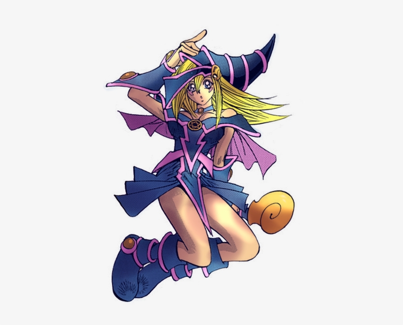 Dark Magician Girl - Cartoon, transparent png download