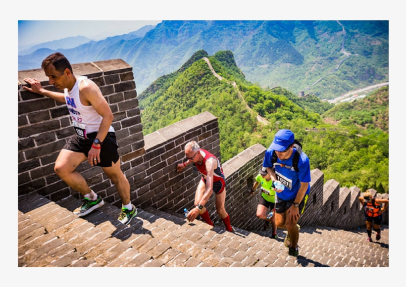 Running - Maratona Muralha Da China, transparent png download