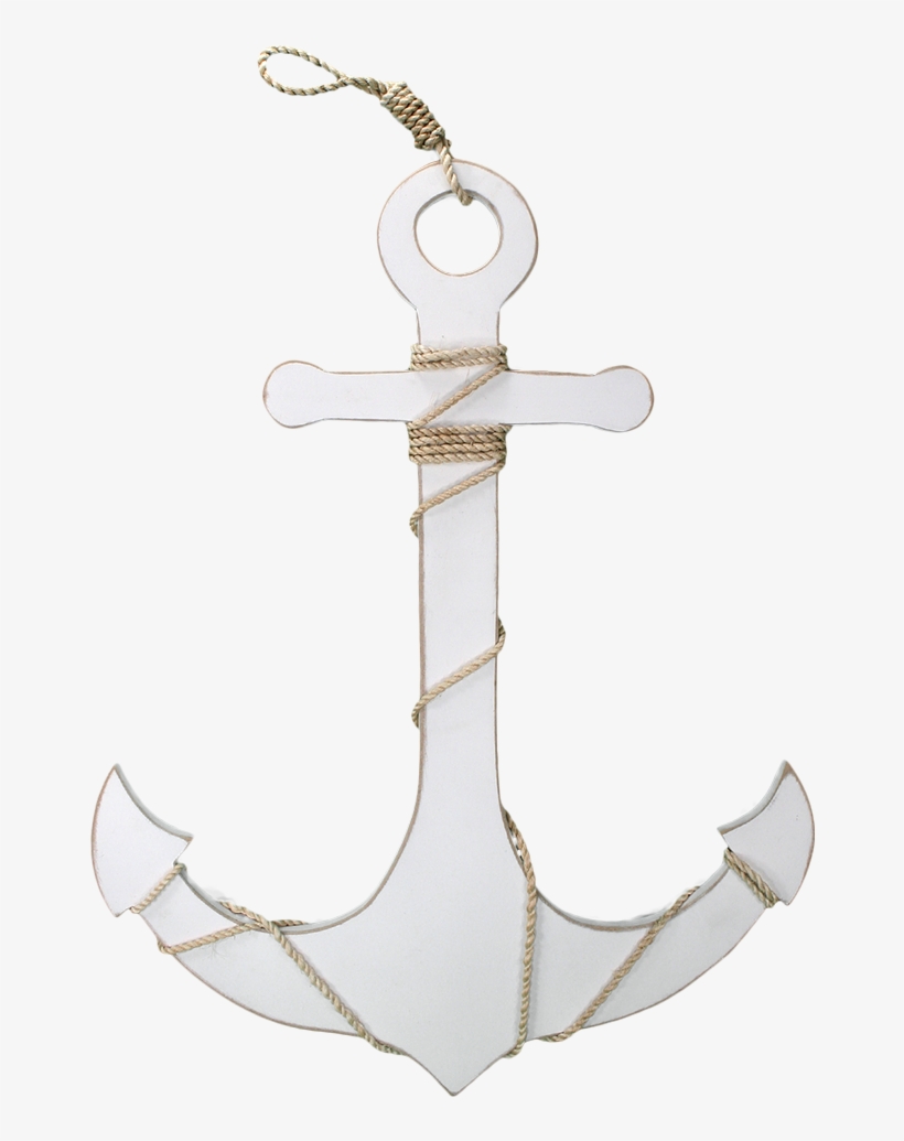 Anchor White - Pendant, transparent png download