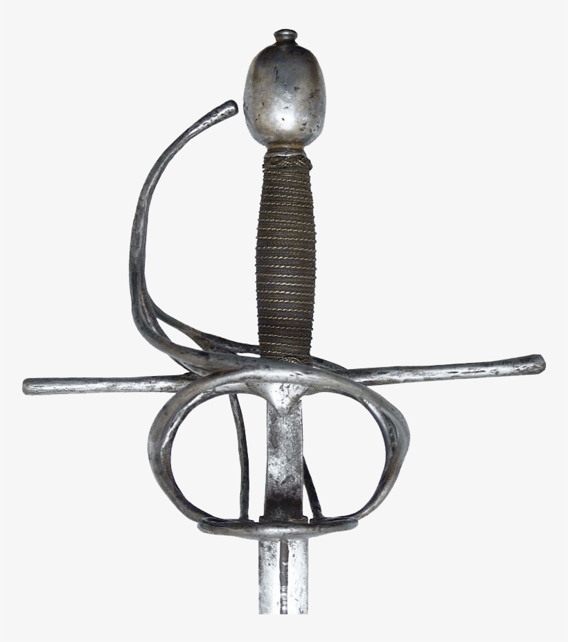 German Swept Hilt Rapier C - Sabre, transparent png download