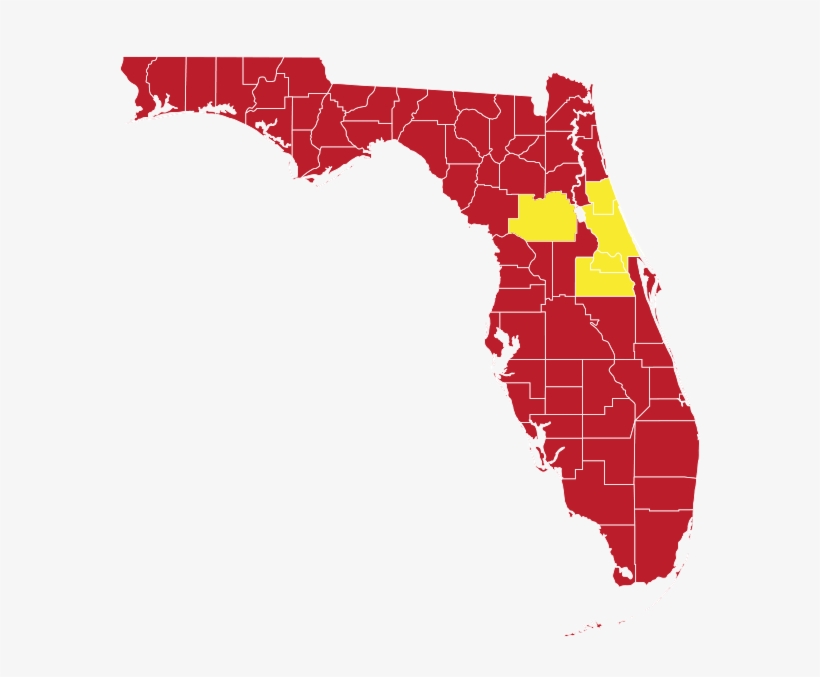 Usaa Payday Loans Image - Florida Election Results Map 2018, transparent png download