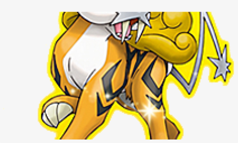 Kensugimori-raikoush - - Pokemon Shiny Raikou, transparent png download