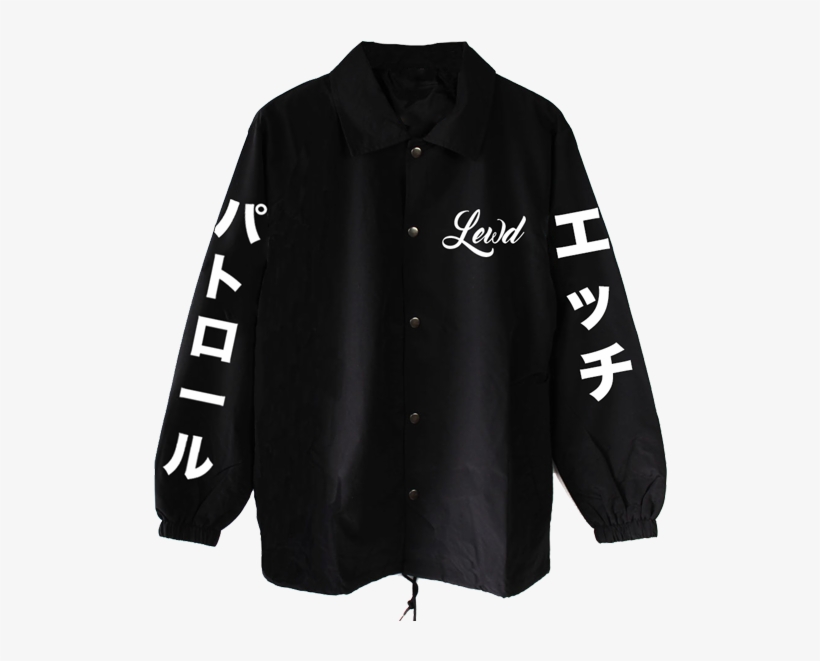 Lewd Og [coach Jacket] - Japanese Coach Jacket, transparent png download