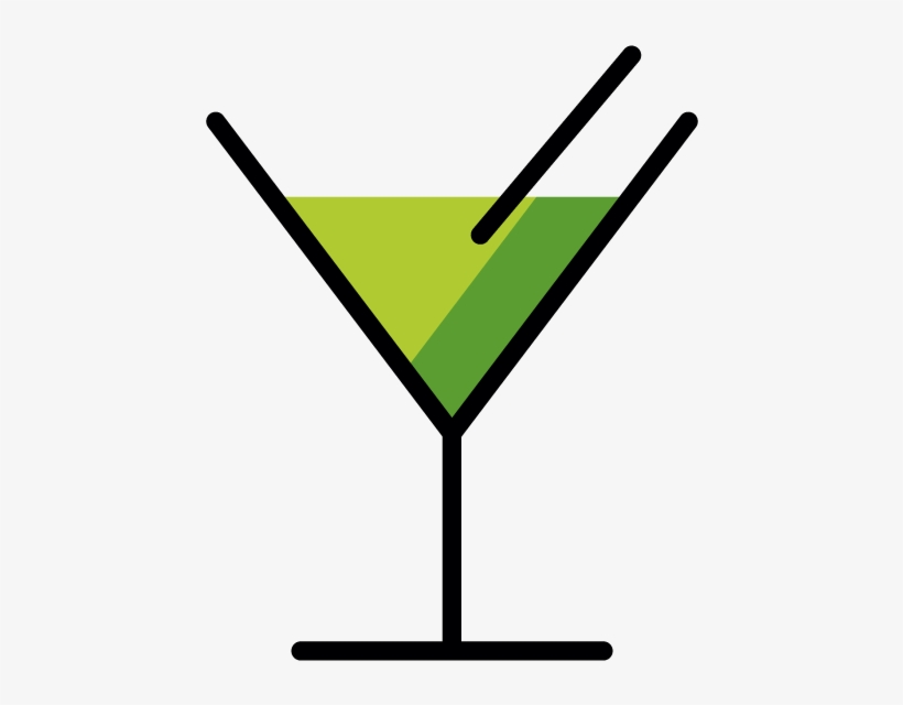 Martini Glass Emoji - Classic Cocktail, transparent png download