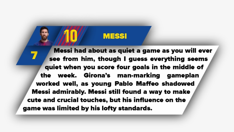 Barcelona 3, Girona 0 Barça Didn't Play Well, But They - Banjo Notes, transparent png download