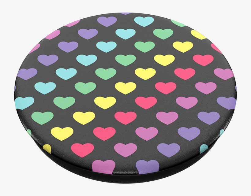 Rainbow Hearts, Popsockets - Fawn John Popsockets Popgrip Off White / None, transparent png download