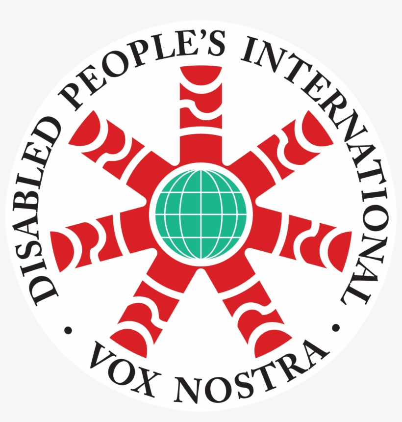 Logo Of Disabled People's International N - Disabled Peoples International Logo, transparent png download