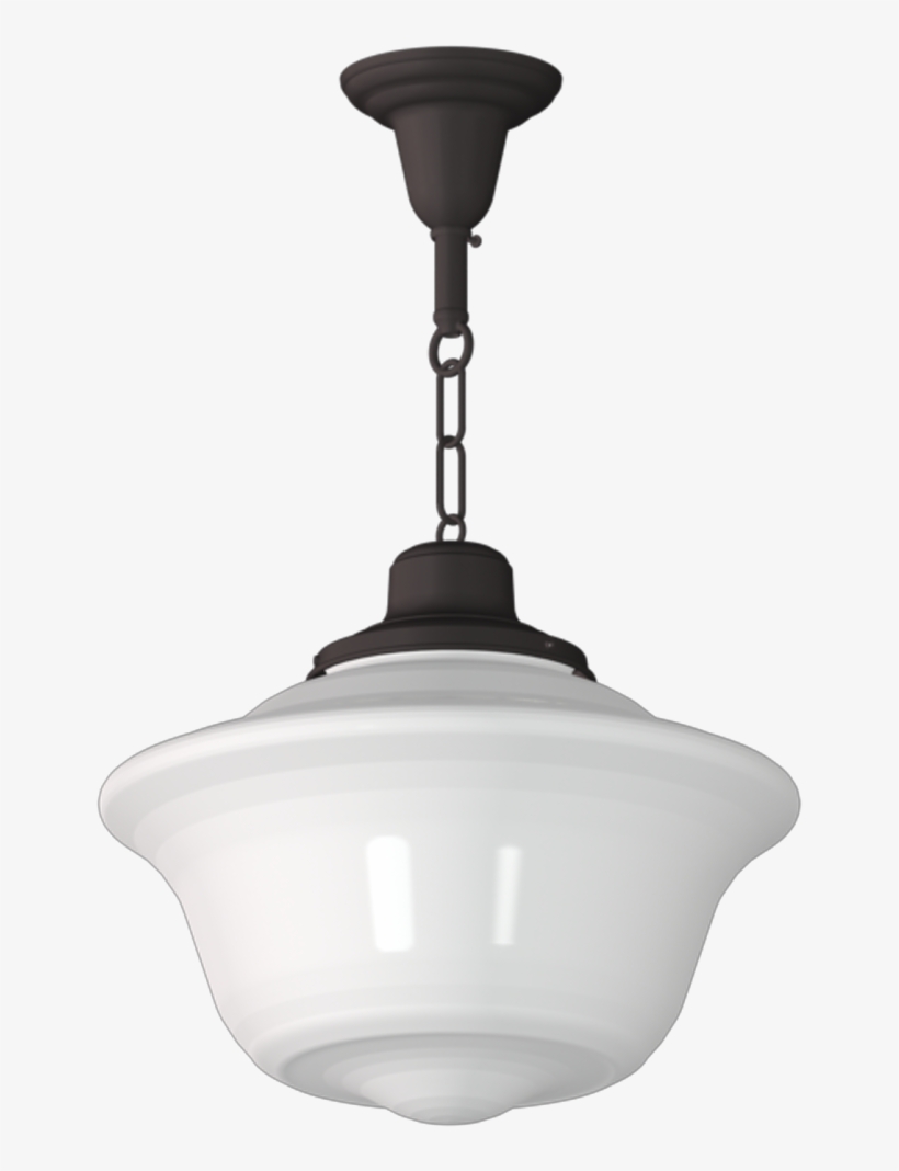 Baldwin 6" Pendant $195 Orb W/flared 16" Schoolhouse - Ceiling, transparent png download
