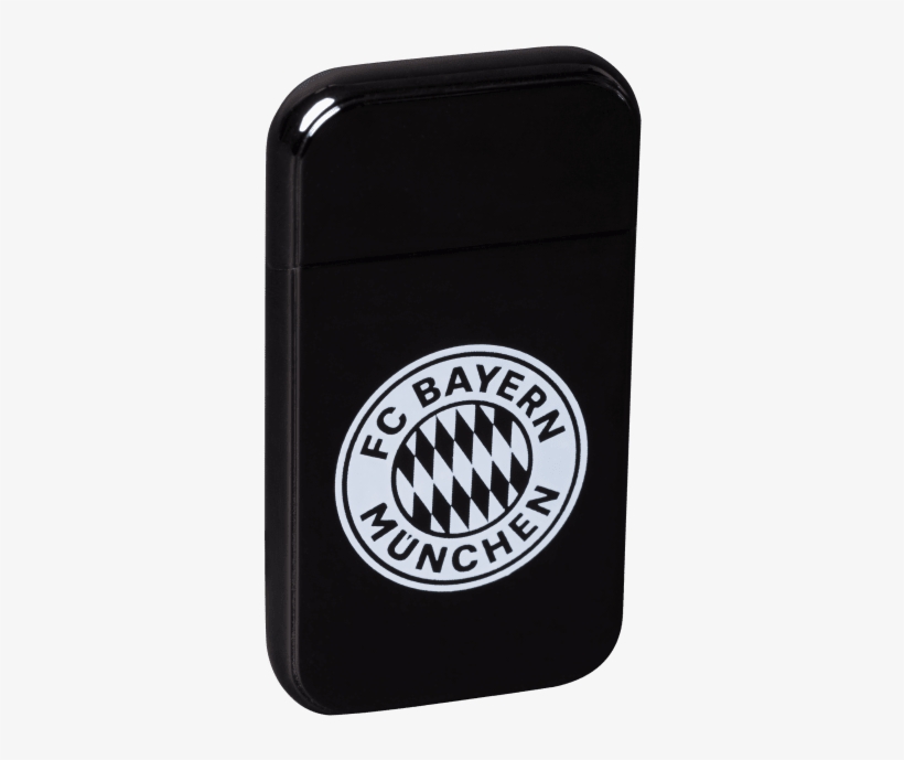 Usb-lighter - Fc Bayern Logo Schwarz, transparent png download