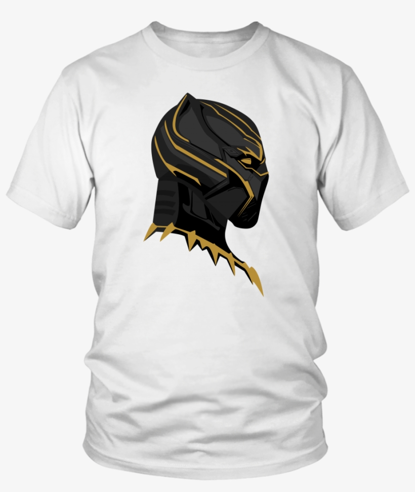 Black Panther Gold Mask Unisex Tshirt - Jeff Dunham Passively Aggressive Tour, transparent png download