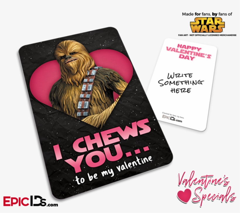 Pocket Sized Premium Valentines Day Star Wars 'light - Star Wars, transparent png download