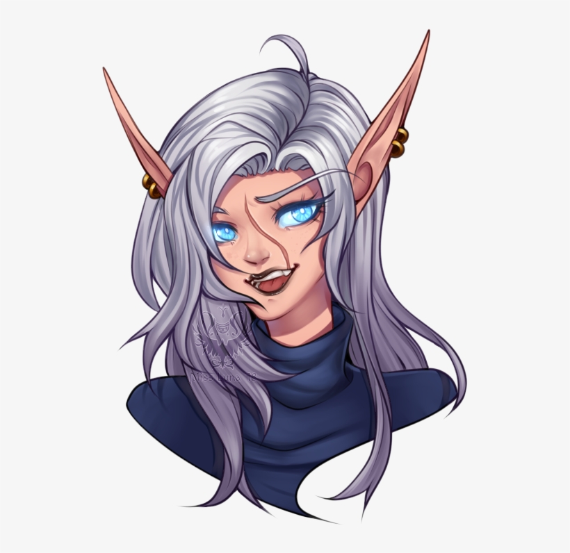 Sylvanas [com] By Misslunacrest - Cartoon, transparent png download