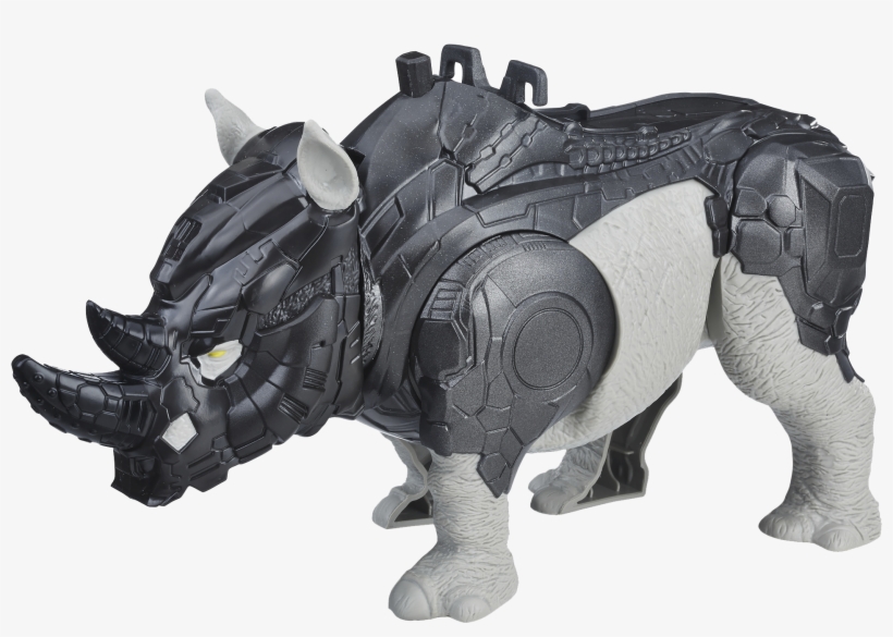 Marvel Black Panther Hasbro Deluxe Rhino Guard Vehicle - Black Panther Rhino Toy, transparent png download