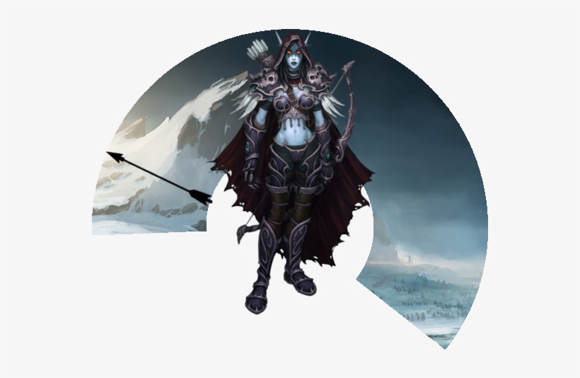 Sylvanas Windrunner - Sylvanas Windrunner Armor, transparent png download