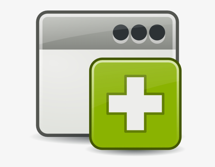 How To Set Use Add Window Svg Vector PNG Image | Transparent PNG Free ...