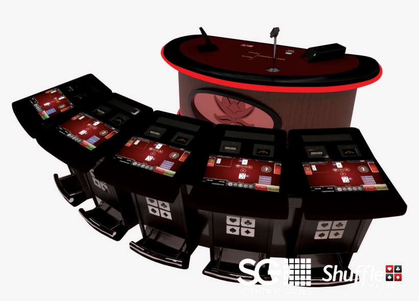 Stadium Gaming - Poker Table, transparent png download