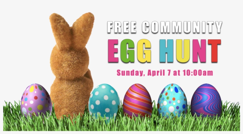 Easter Egg Hunt Graphic April 7 10am E - Easter, transparent png download