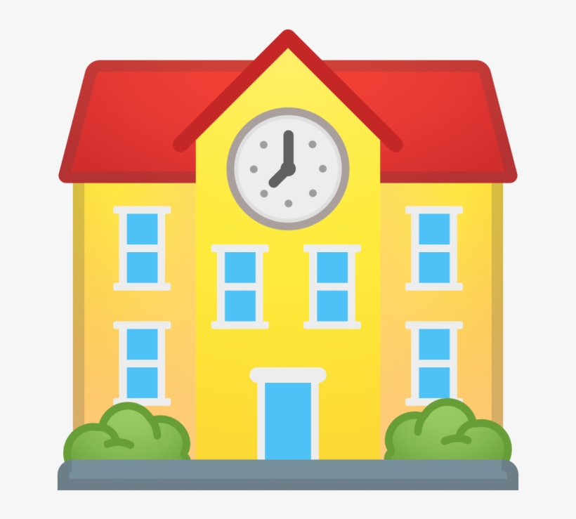 School Emoji Png - School Ico, transparent png download