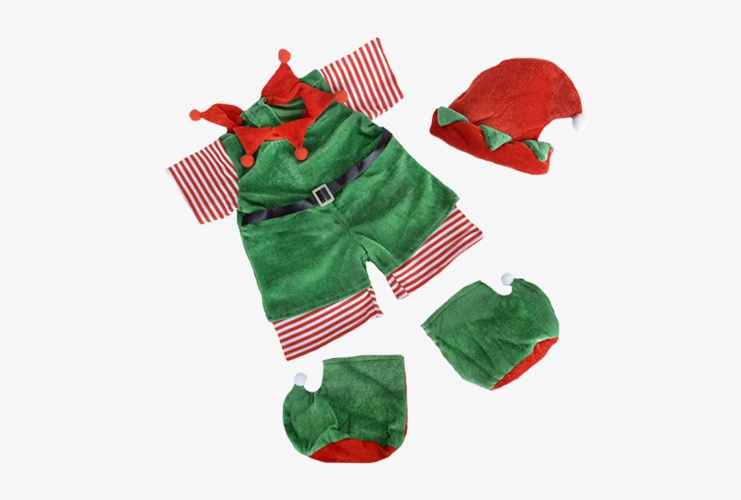 Christmas Elf Hat And Boots - Outfit De Duende Navideño, transparent png download