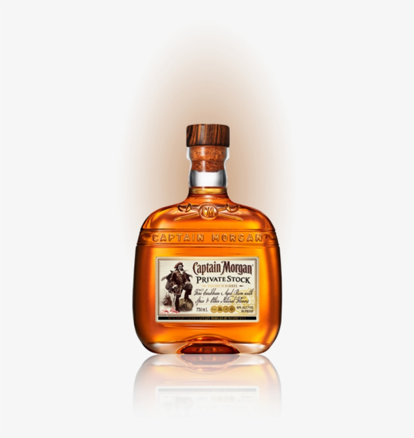 Captain Morgan Private Stock Bottle, transparent png download