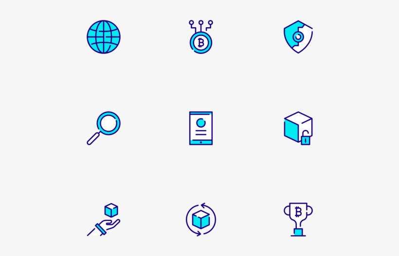 View Individual Icons Of Bitcoin - Circle, transparent png download