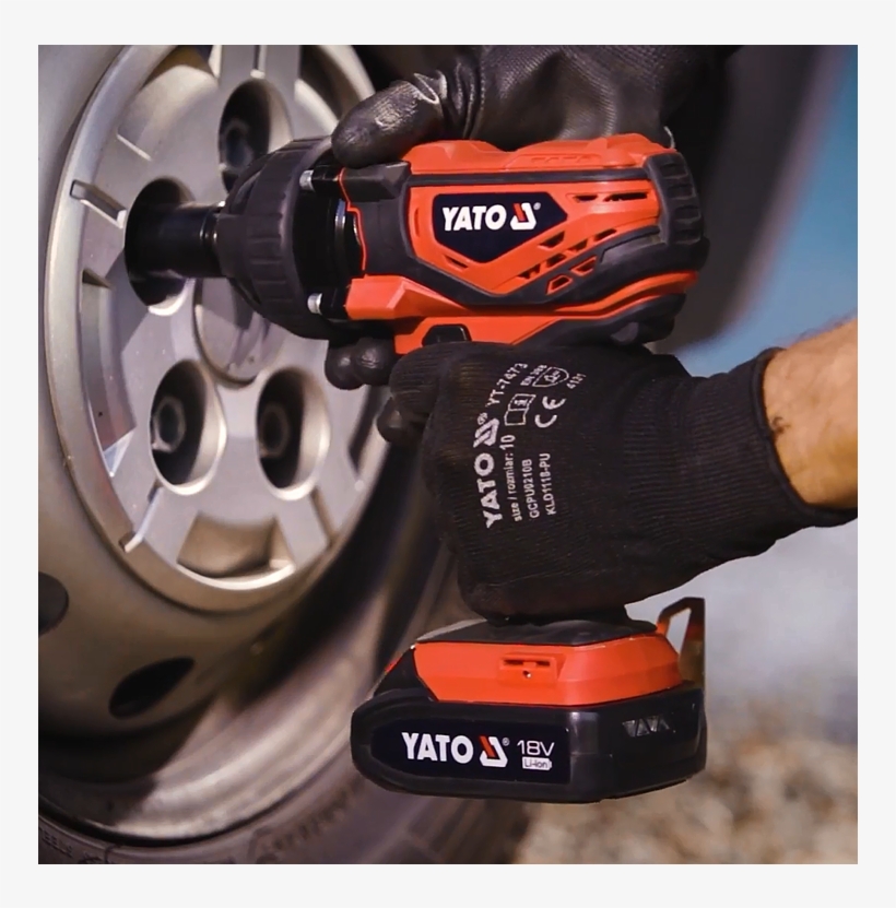 Zestaw Narzędziowy 18v Yato Szlifierka Kątowa Zakrętarka - Yato Yt 82804, transparent png download