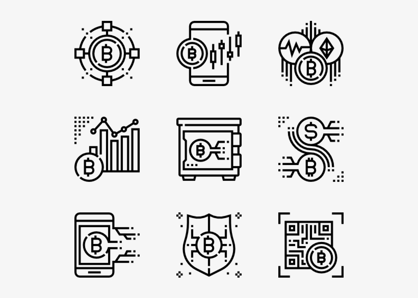 Bitcoin - Travel Icon Transparent Background, transparent png download