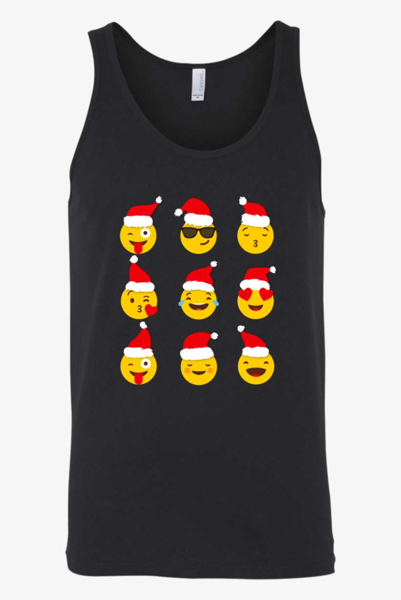 EMOJI CHRISTMAS SANTA-SNOW-SNOWFLAKES-Costume T Shirt