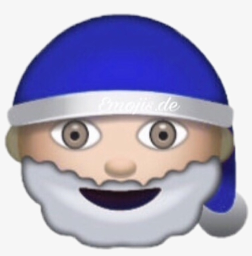 Emojis Sticker - Father Christmas Emoji, transparent png download