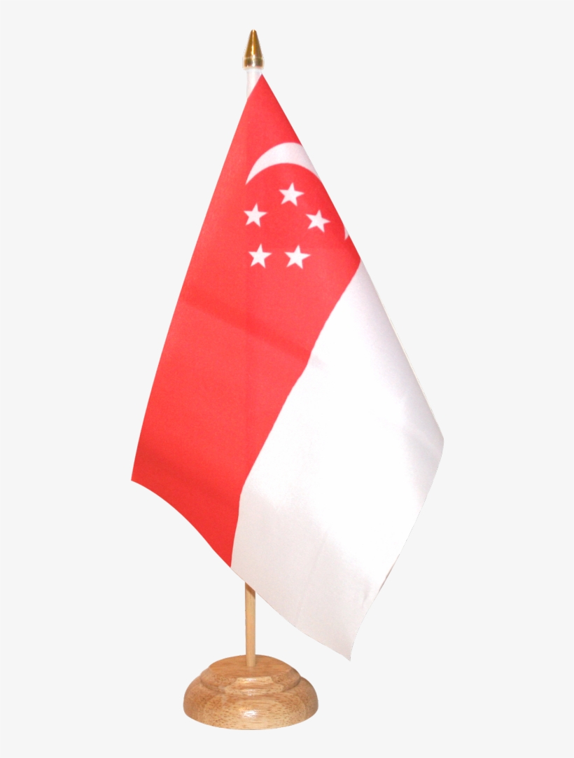 Singapore Table Flag - Flag, transparent png download