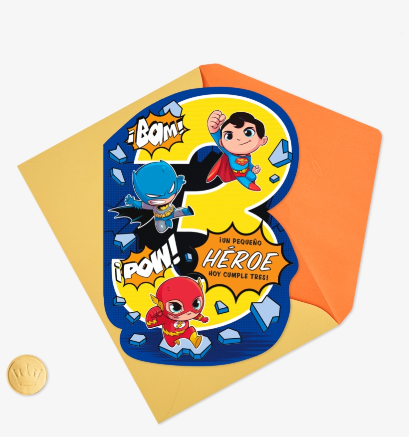 Dc Comics™ Dc Super Friends™ Little Hero Spanish-language - Cartoon, transparent png download