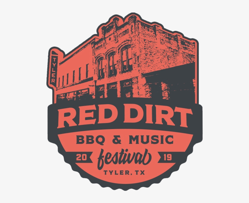 Red Dirt Bbq Festival Festival Logo - Label, transparent png download