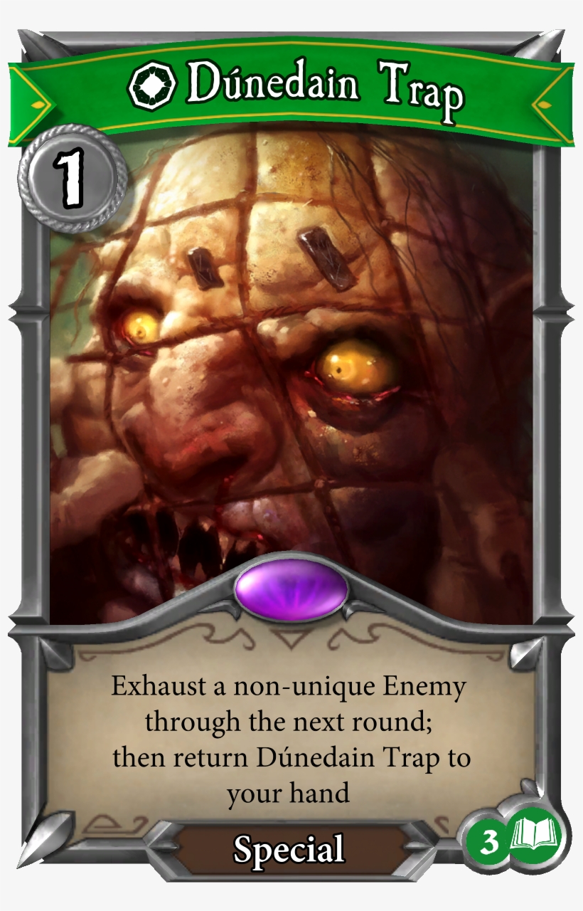 Dúnedain Trap This 3rd Level Lore Sphere Attachment - Pc Game, transparent png download