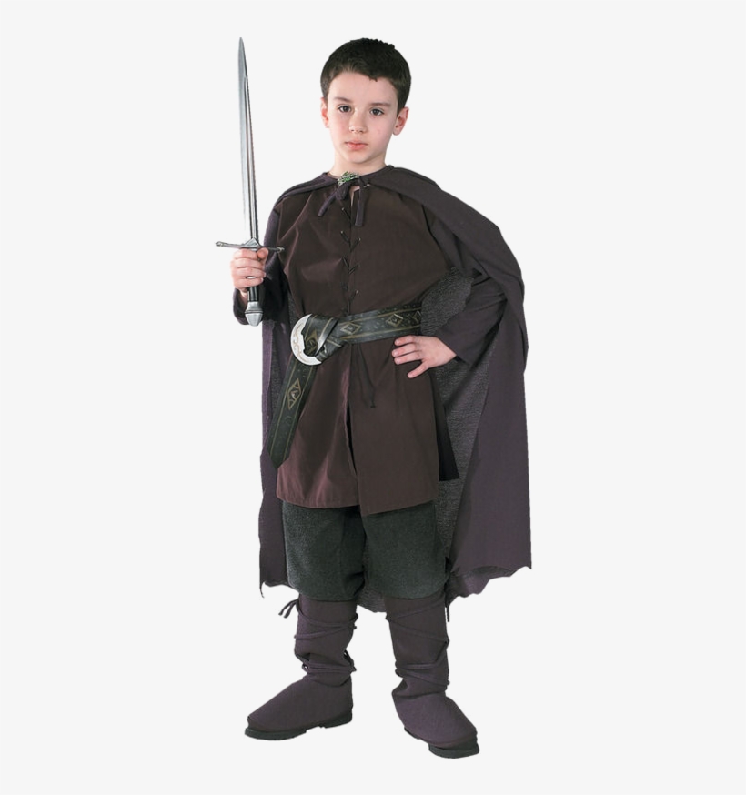 Lord Of The Rings Child Aragorn Costume - Medieval Diy Boys Costume, transparent png download