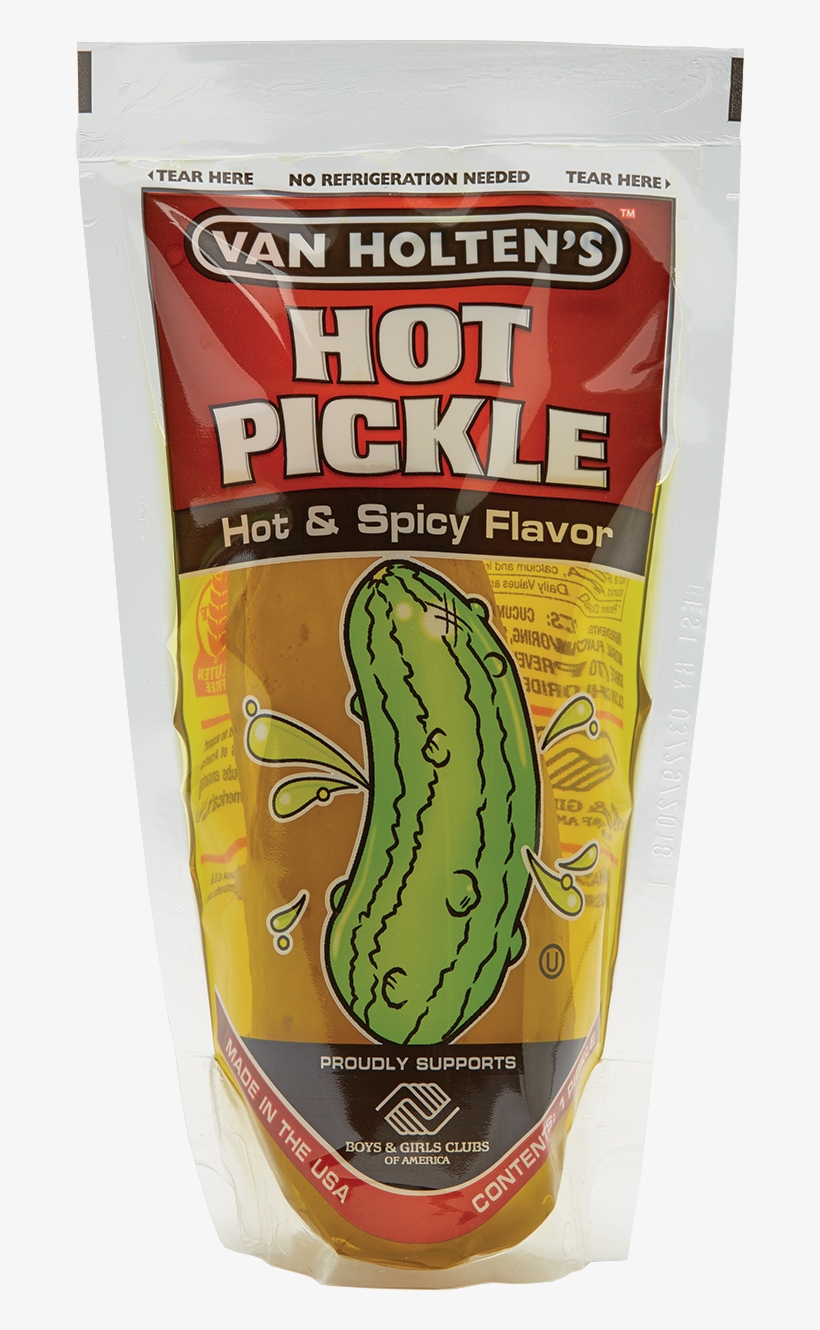 Hot Pickle - Van Holten's Sour Pickle, transparent png download