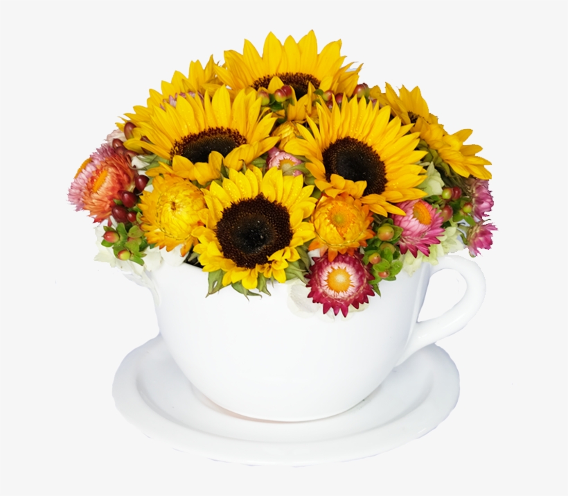Tea Time Girasoles - Bouquet, transparent png download