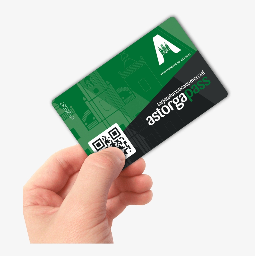 With Your Astorga Pass Card We Invite You To Visit - Label, transparent png download