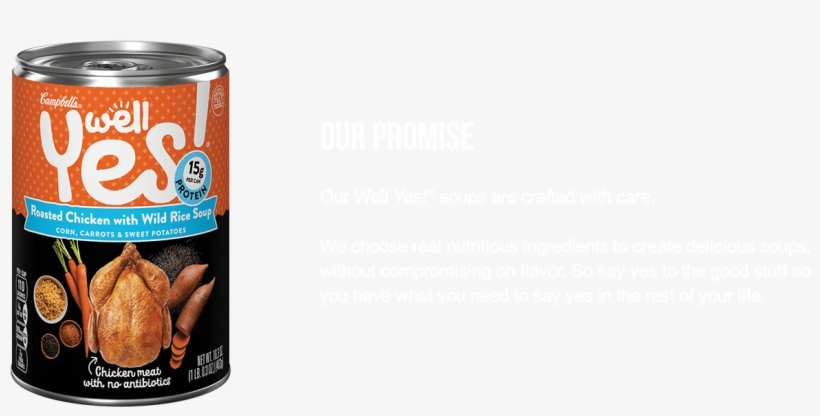 Well Yes Well Yes - Yes Chicken And Wild Rice Soup, transparent png download