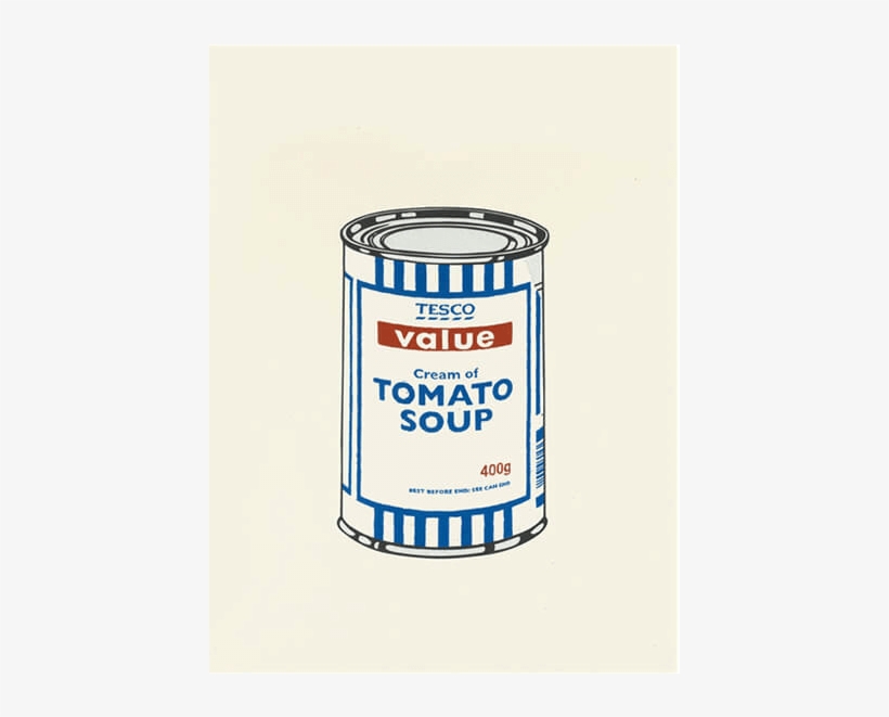 Banksy 'soup Can' - Discount Soup Can Banksy, transparent png download