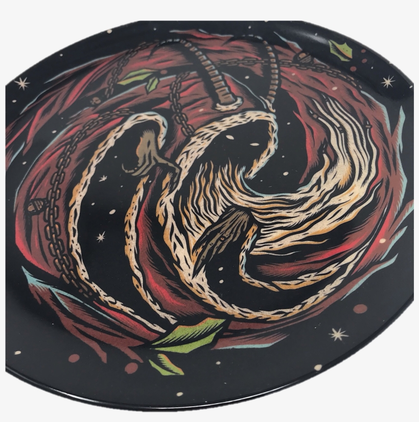 Loot Fright Krampus 8-inch Cookie Plate Exclusive, transparent png download