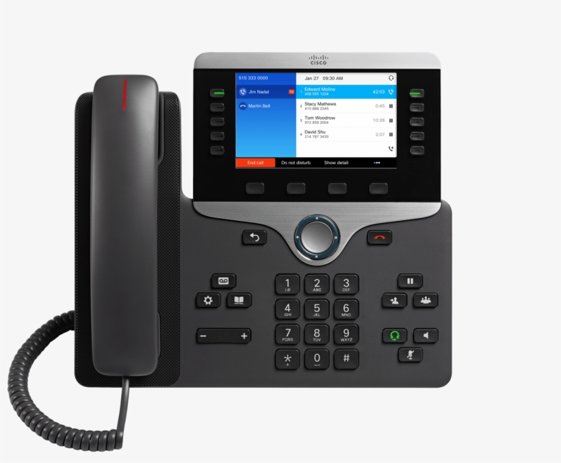 Cisco - Cisco 8841, transparent png download