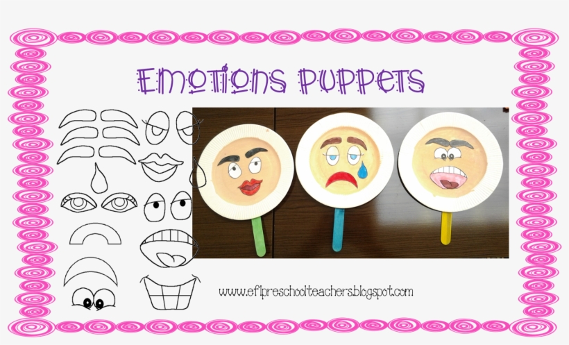 Feelings Clipart Paper Plate Faces - Paper Plate Emotion Craft, transparent png download