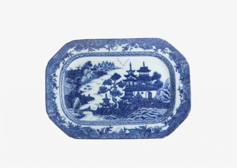 Pile Those Warm Cookies Nice And High On Our Blue Canton - Blue And White Porcelain, transparent png download