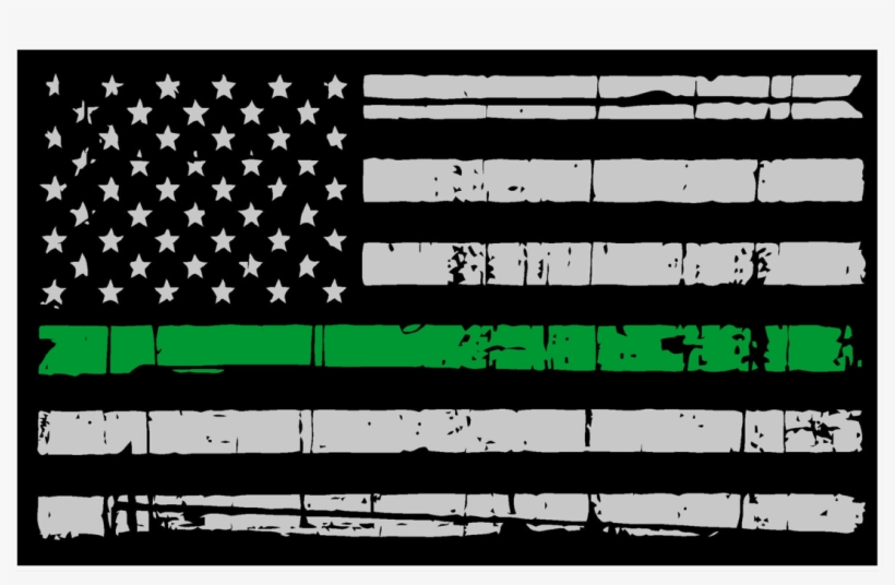 American Flag Red Blue Line, transparent png download