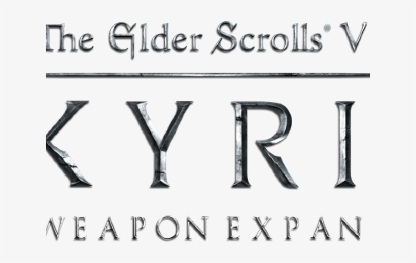The Elder Scrolls Clipart Skyrim Png - Skyrim, transparent png download