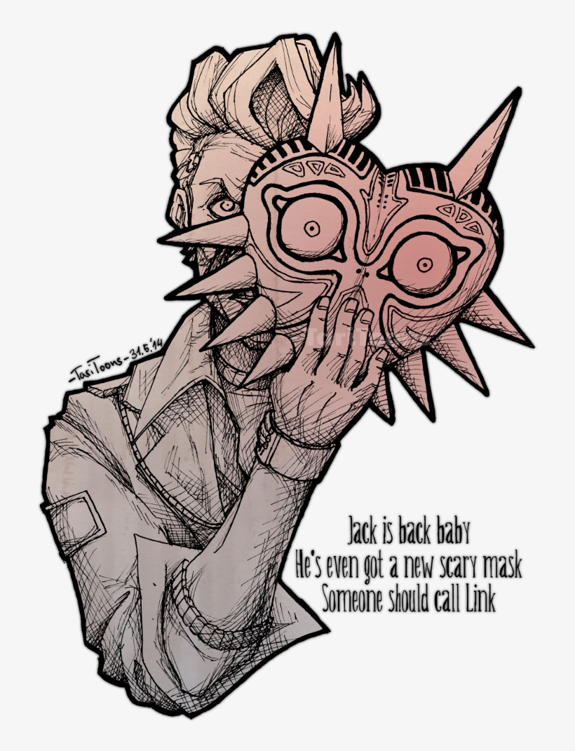 2014 - Borderlands - Borderlands Handsome Jack Fan Art, transparent png download