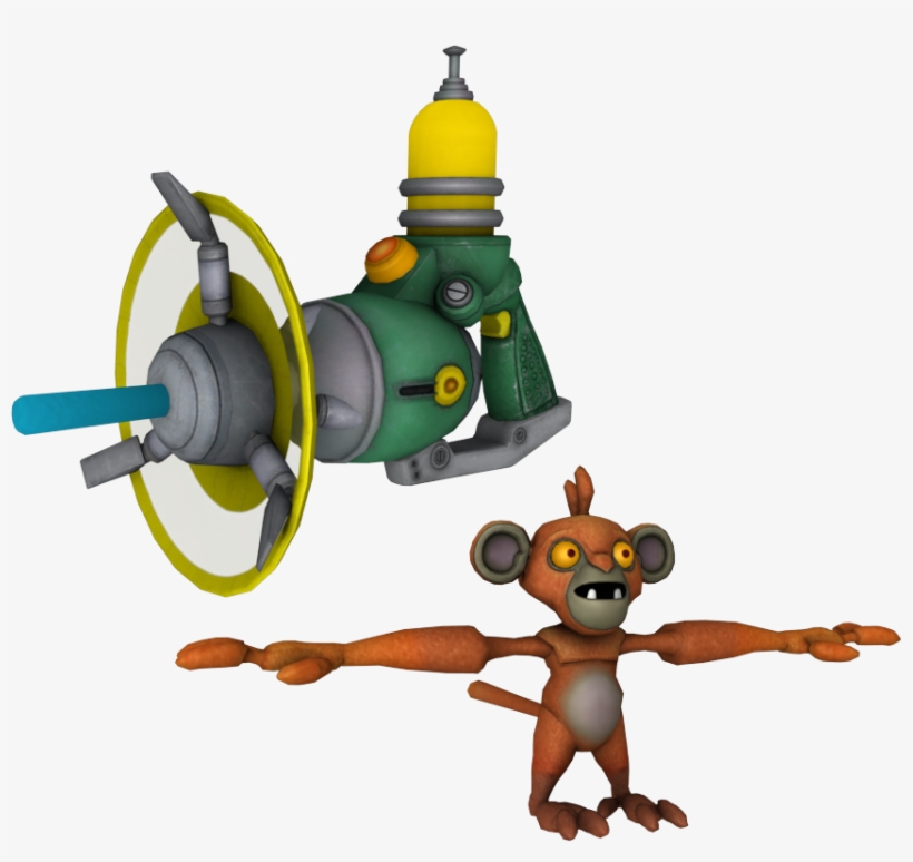 Chimp O Matic - Ratchet And Clank Chimp O Matic, transparent png download